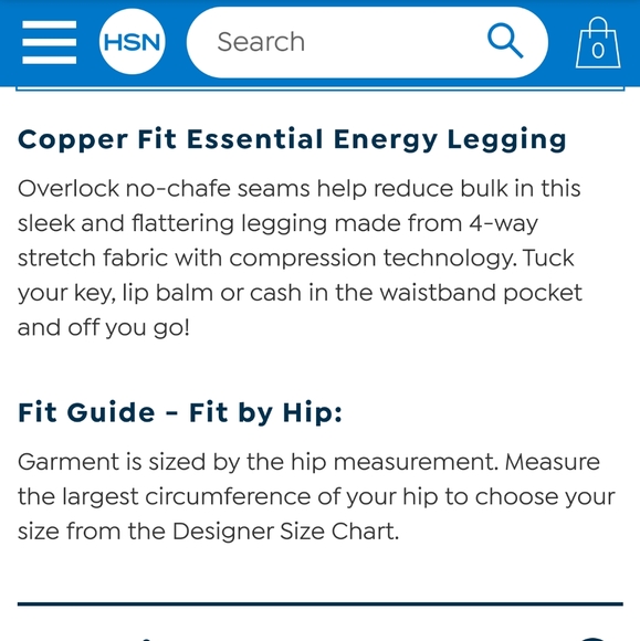 New Copper Fit Compression Energy Legging - Picture 3 of 7